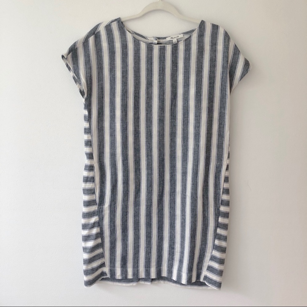 MADEWELL STRIPED DRESS